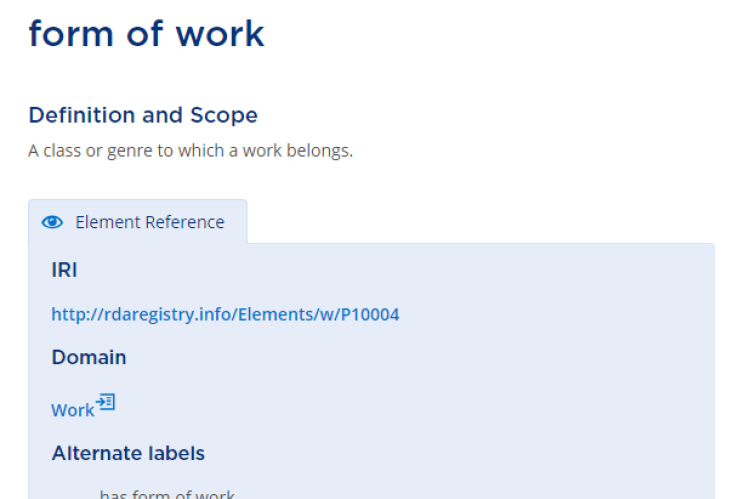 Form of Work screenshot