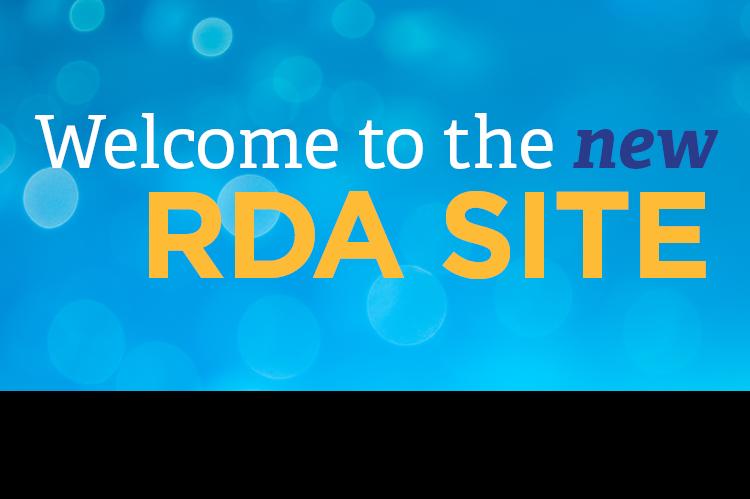 Welcome to the new RDA Site