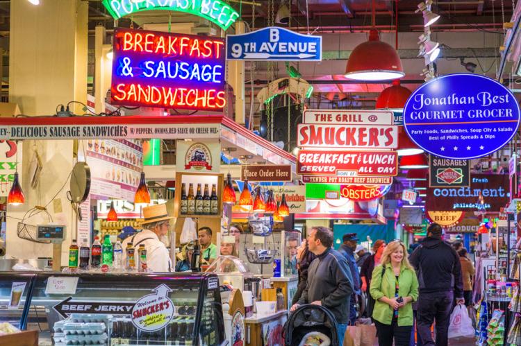 Reading Market in Philadelphia