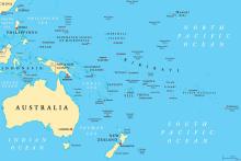 Map of Oceania